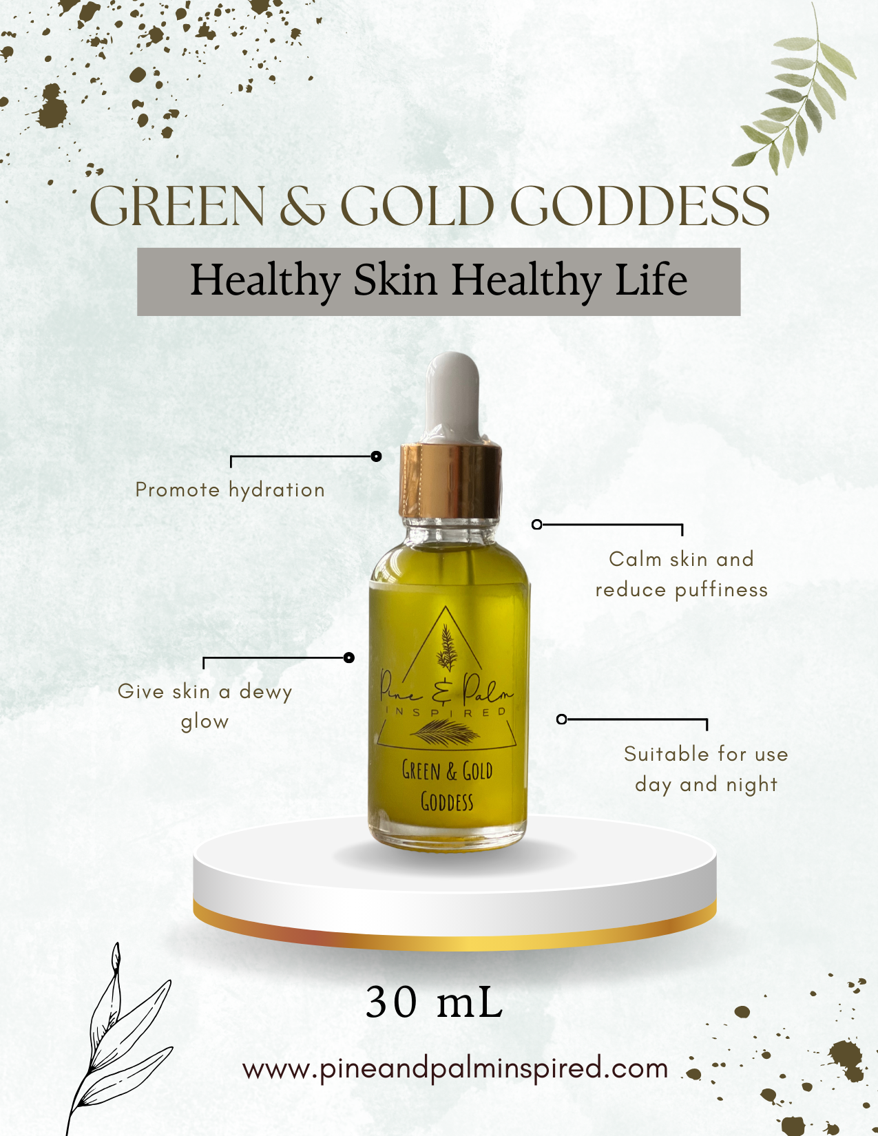 Green & Gold Goddess 30 ml